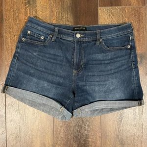 Banana Republic rolled hem denim short